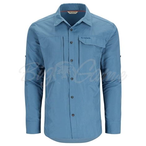Рубашка SIMMS Guide Fishing Shirt цвет Neptune фото 1