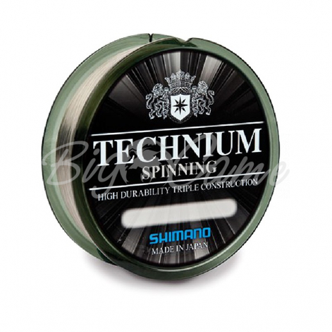 Леска SHIMANO Technium Spinning Line 150 м 0,14 мм цв. светло-серый фото 1