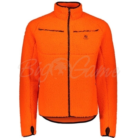 Толстовка ALASKA MS Teddy Jacket цвет Blaze Orange фото 1