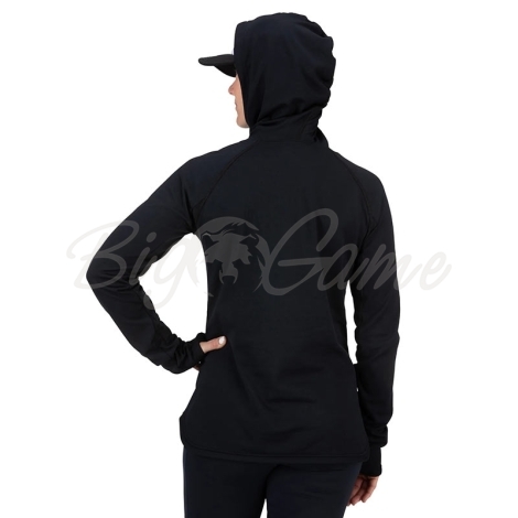 Толстовка SIMMS Women's Heavyweight Baselayer Hoody цвет Black фото 4