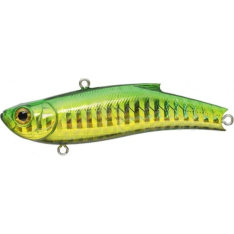 Воблер BASSDAY Lure (Salt) Range Vib 70ES цв. Hh155 Height Holo Gold Green Bb фото 1