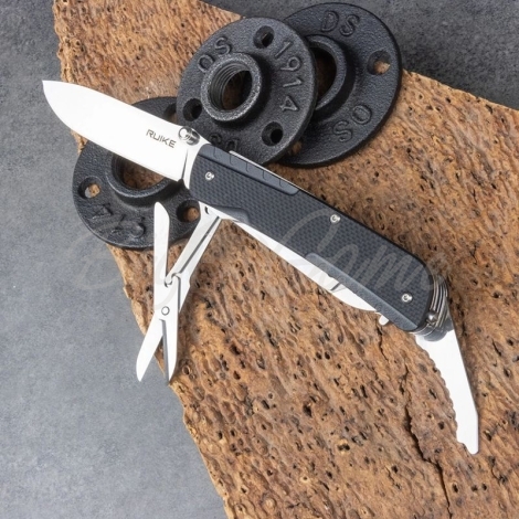 Мультитул RUIKE Knife LD51-B цв. Черный фото 8