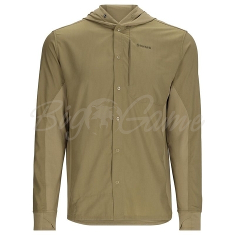 Рубашка SIMMS Intruder Fishing Hoody цвет Bay Leaf фото 1