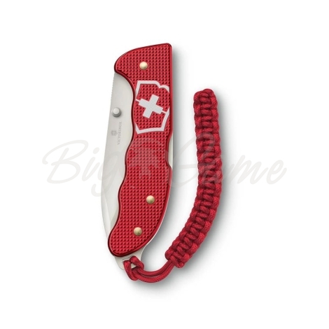 Нож складной полуавтоматический VICTORINOX  Evoke Alox сталь 1.4116 рукоять Алюминий цв. Красный фото 5