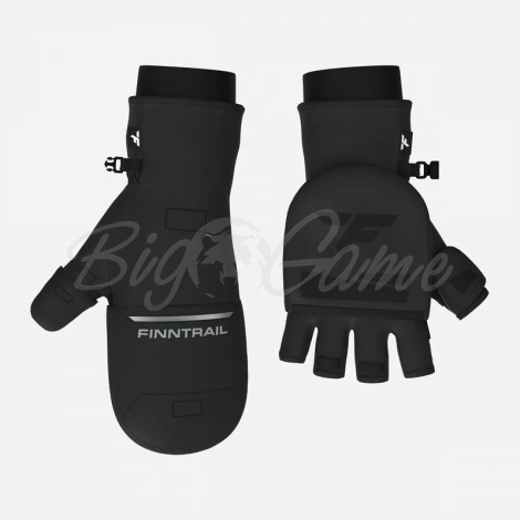 Варежки-перчатки FINNTRAIL Optymus 2702 цвет Graphite фото 1