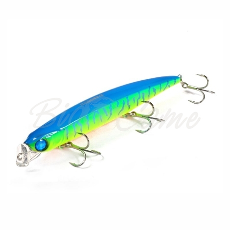 Воблер JACKALL Rada Minnow 114 цв. blue back tiger фото 2