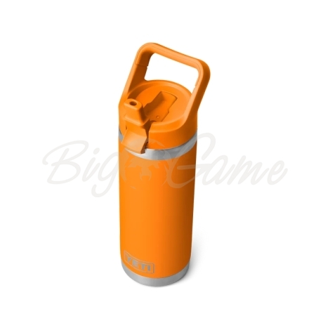 Термокружка YETI Rambler Straw Cap 532 цвет King Crab Orange фото 2