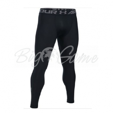 Кальсоны UNDER ARMOUR HeatGear Armour 2.0 Printed Leggings цвет Black / Halo Gray фото 1