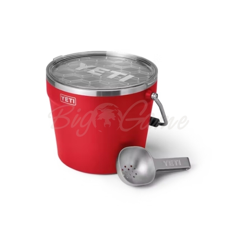 Ведро для напитков YETI Rambler Beverage Bucket цв. Rescue Red фото 2