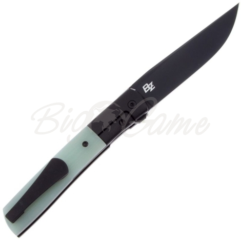 Нож складной полуавтоматический BOKER Urban Trapper Premium Bohler M390 рукоять стеклотекстолит G10 цв. Зеленый фото 4