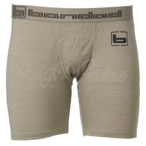 Боксеры BANDED Base Merino Wool Underwear цвет Lt. Chocolate фото 1