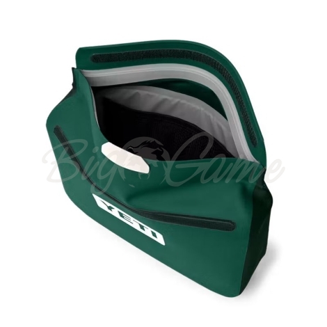 Гермосумка поясная YETI Side Kick Dry 6 л цвет Black Forest Green фото 3