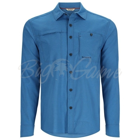 Рубашка SIMMS Challenger LS Shirt цвет Nightfall фото 1