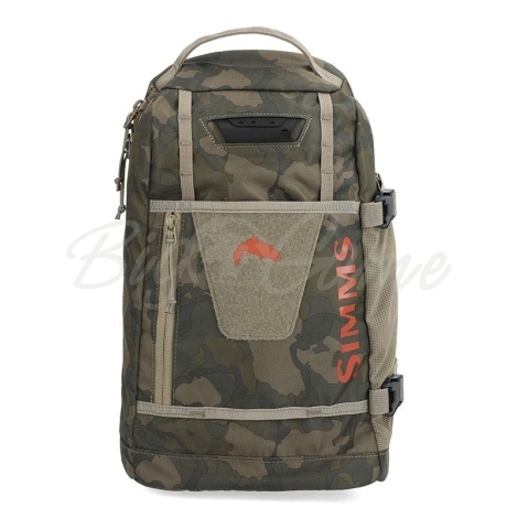 Рюкзак рыболовный SIMMS Tributary Sling Pack 2025 цвет Regiment Camo Olive Drab фото 1