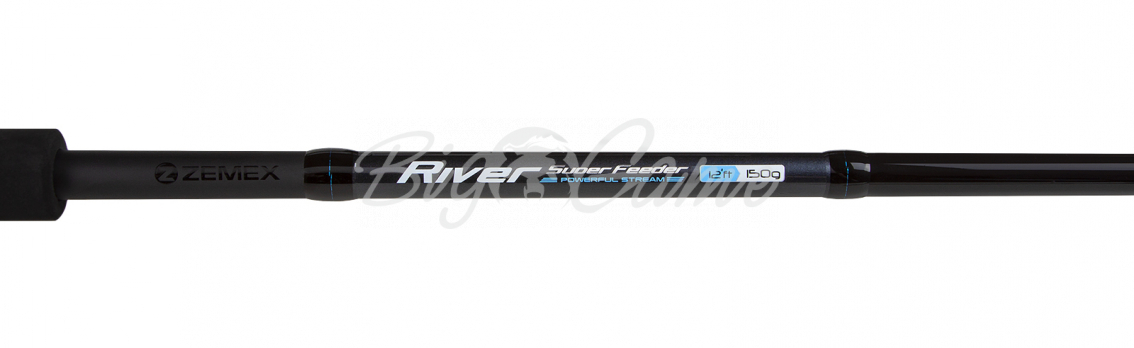 Удилище фидерное ZEMEX RIVER Super Feeder 12 ft тест 150 г фото 3