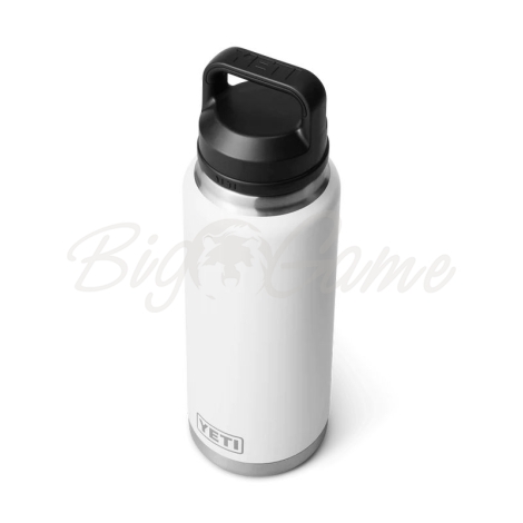 Термос YETI Rambler Bottle Chug Cap 760 цвет White фото 3