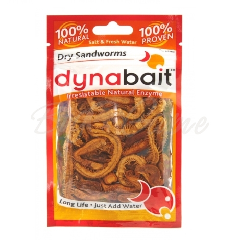 Червь сушеный DYNABAIT Dry Sandworms фото 1