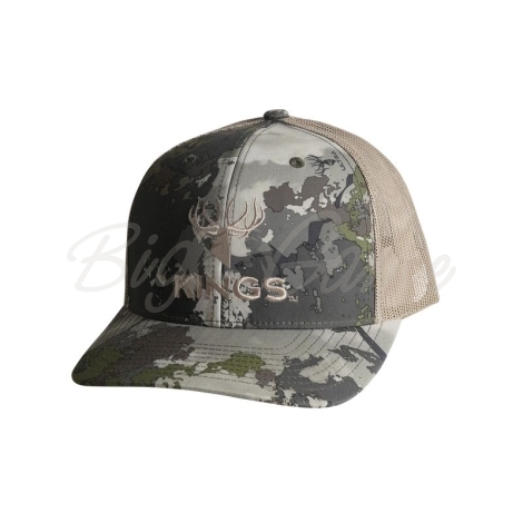 Бейсболка KING'S Richardson Camo Logo Snapback Cap цвет KC Ultra фото 1