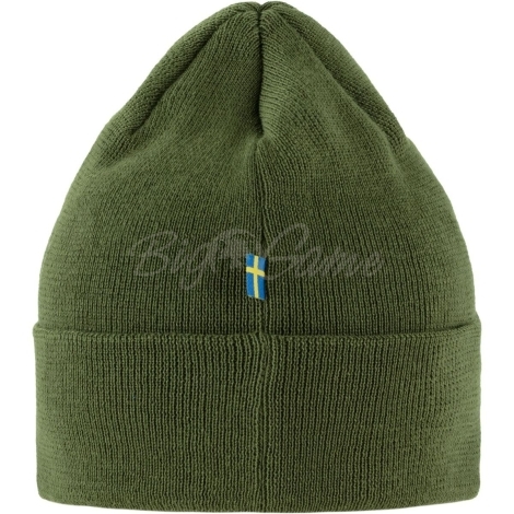 Шапка FJALLRAVEN Vardag Classic Beanie цвет Caper Green фото 2