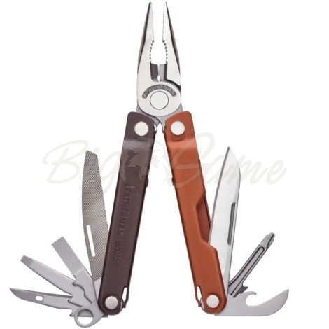 Мультитул LEATHERMAN Bond (14 инструментов) цв. Burnt Sienna фото 1