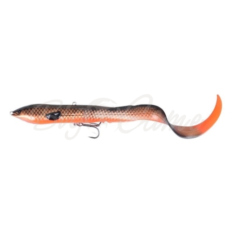 Воблер SAVAGE GEAR 3D Hard Eel Tail Bait 17 цв. 09-Red copper Black фото 1