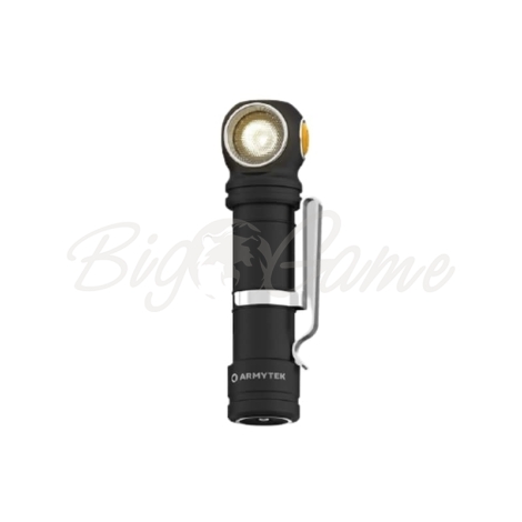 Фонарь налобный ARMYTEK Wizard C2 Pro Max Magnet USB Теплый цвет черный фото 1