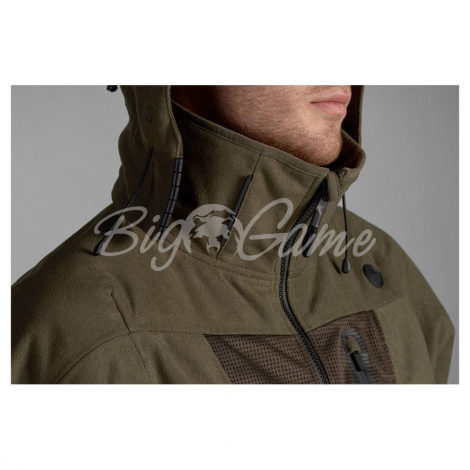 Куртка SEELAND Climate Hybrid Jacket цвет Pine green фото 4
