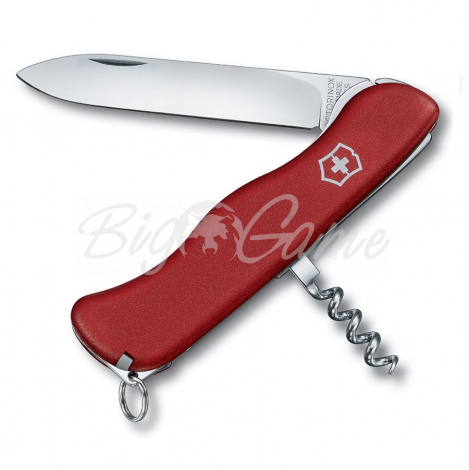 Нож VICTORINOX Alpineer 111мм 5 функций цв. красный фото 1