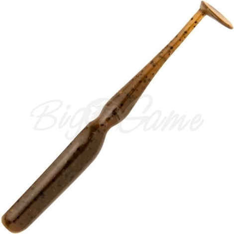 Виброхвост KEITECH Swing Bait 2,8'' (8 шт.) цв. #101S Green Pumpkin PP. фото 1