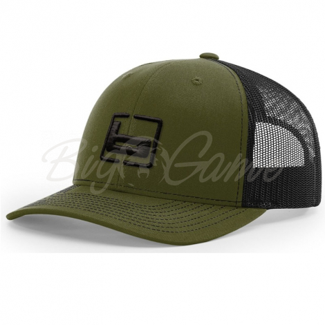 Кепка BANDED Richardson 112 Trucker Cap цвет Loden / Black фото 1