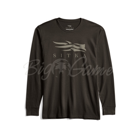 Футболка SITKA Icon Long Sleeve Tee цвет Earth фото 1