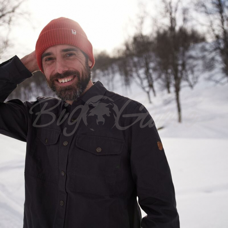 Шапка FJALLRAVEN Tab Hat цв. 321 Cabin Red фото 4