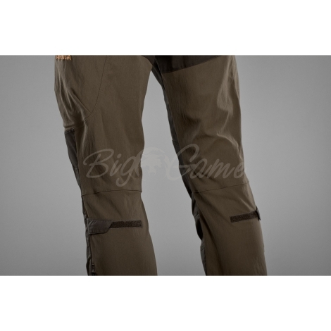 Брюки HARKILA Ragnar Trousers цвет Slate brown / Willow green фото 5