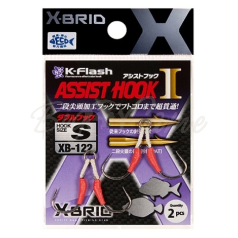 Крючок двойной MORIGEN Double Assist Hook XB-122 фото 1