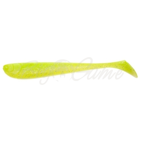 Виброхвост NARVAL Slim Minnow 16 см (3 шт.) код цв. #004 цв. Lime Chartreuse фото 1