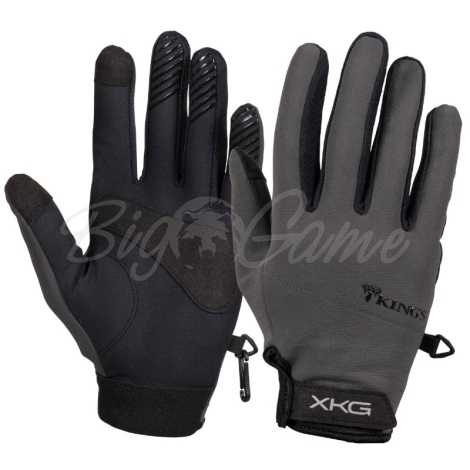 Перчатки KING'S XKG Mid Weight Gloves цвет Charcoal фото 1
