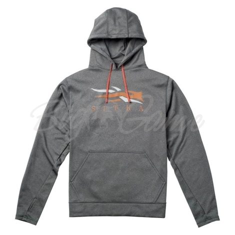 Толстовка SITKA Logo Hoody цвет Lead фото 1