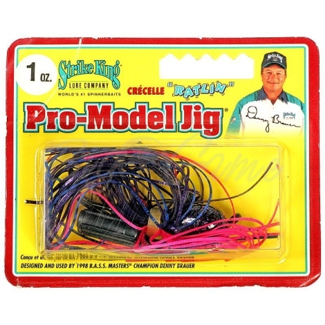 Бактейл STRIKE KING Pro-Model Jig 28 г (1 oz) цв. tequila фото 1