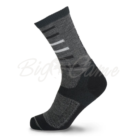 Носки LORPEN PTMC Pro Trek Midweight Crew цвет Whales Grey фото 1