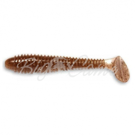 Виброхвост CRAZY FISH Vibro Fat 2,7" (5 шт.) зап. чеснок, код цв. 8 фото 1