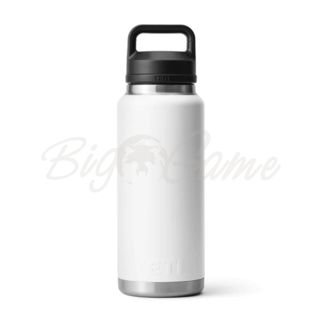 Термос YETI Rambler Bottle Chug Cap 760 цвет White фото 2