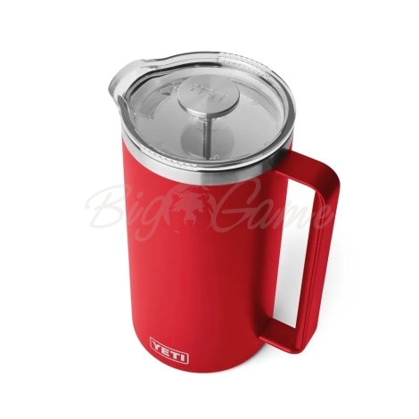 Кофейник YETI Rambler French Press 1005 (34 oz) цв. Rescue Red фото 9