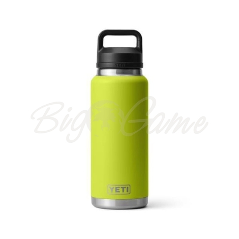 Термос YETI Rambler Bottle Chug Cap 1400 цвет chartreuse фото 1