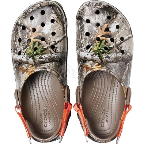 Сабо CROCS Realtree Edge All Terrain Clog Wal цвет Коричневый фото 5