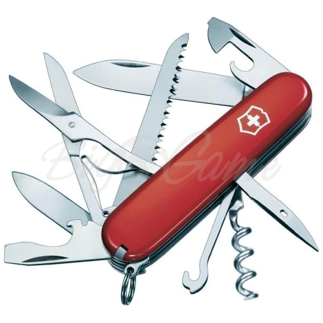 Нож VICTORINOX Huntsman 91мм 15 функций цв. красный фото 1