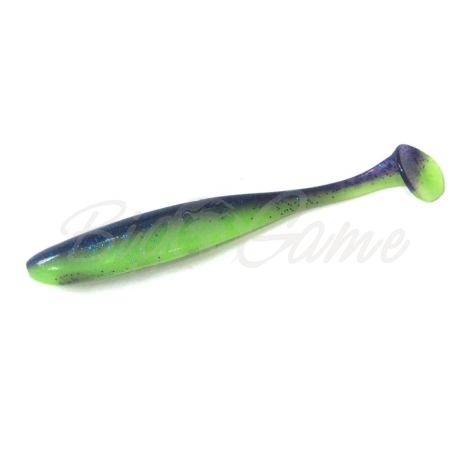 Виброхвост KEITECH Easy Shiner 5" (5 шт.) цв. PAL #06 Violet Lime Belly фото 1