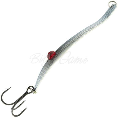 Блесна колеблющаяся KUUSAMO Professor 0 130/44 (бусинка) код цв. Sinisnack, BL/S/BLU-S, UV  фото 4