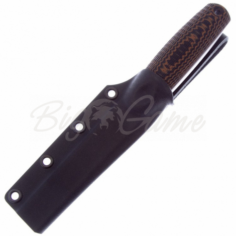 Нож OWL KNIFE North-S сталь M390 рукоять G10 черно-оранжевая фото 2