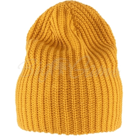 Шапка FJALLRAVEN Ovik Melange Beanie цвет Mustard Yellow фото 1