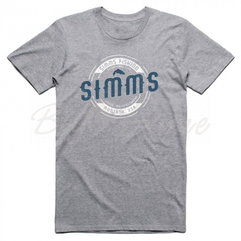 Футболка SIMMS Wader MT T-Shirt цвет Grey Heather фото 1